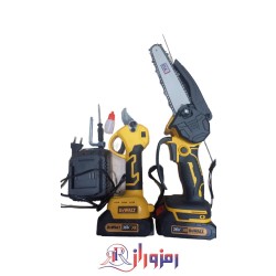 پک دو قلو قیچی و اره 15 سانت شارژی 36 ولت دیوالت